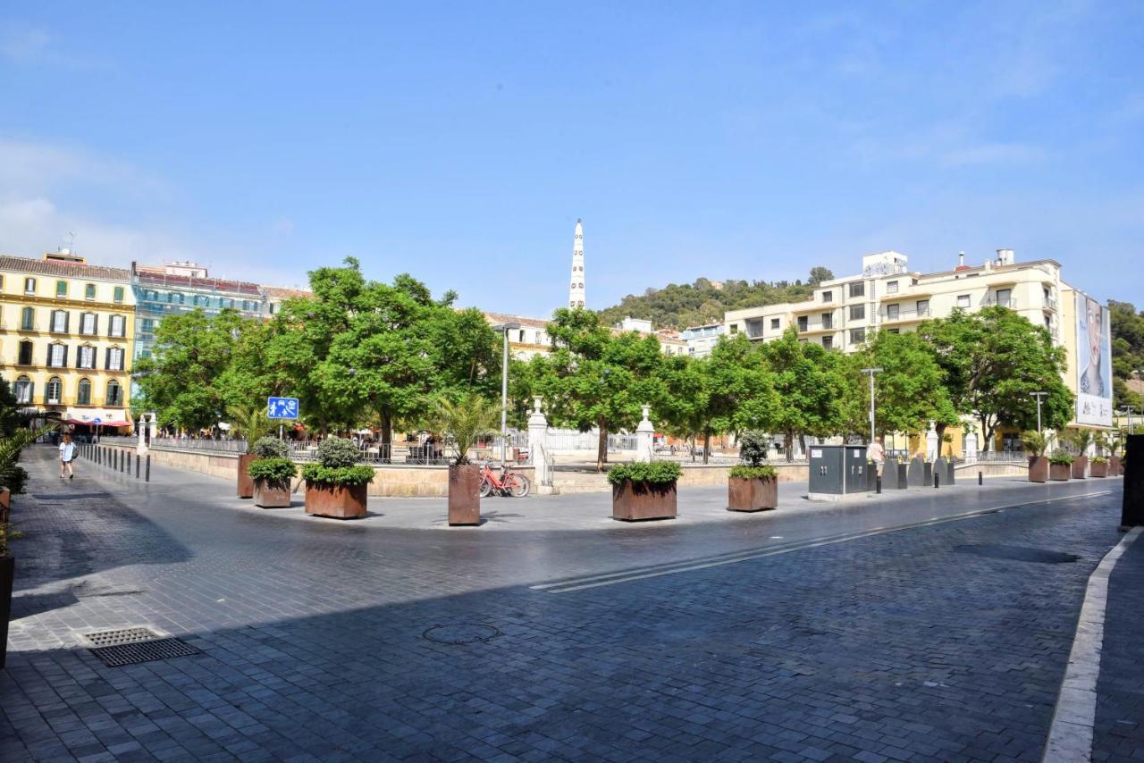 Homely Malaga San Juan De Letran Plaza De La Merced Exteriör bild