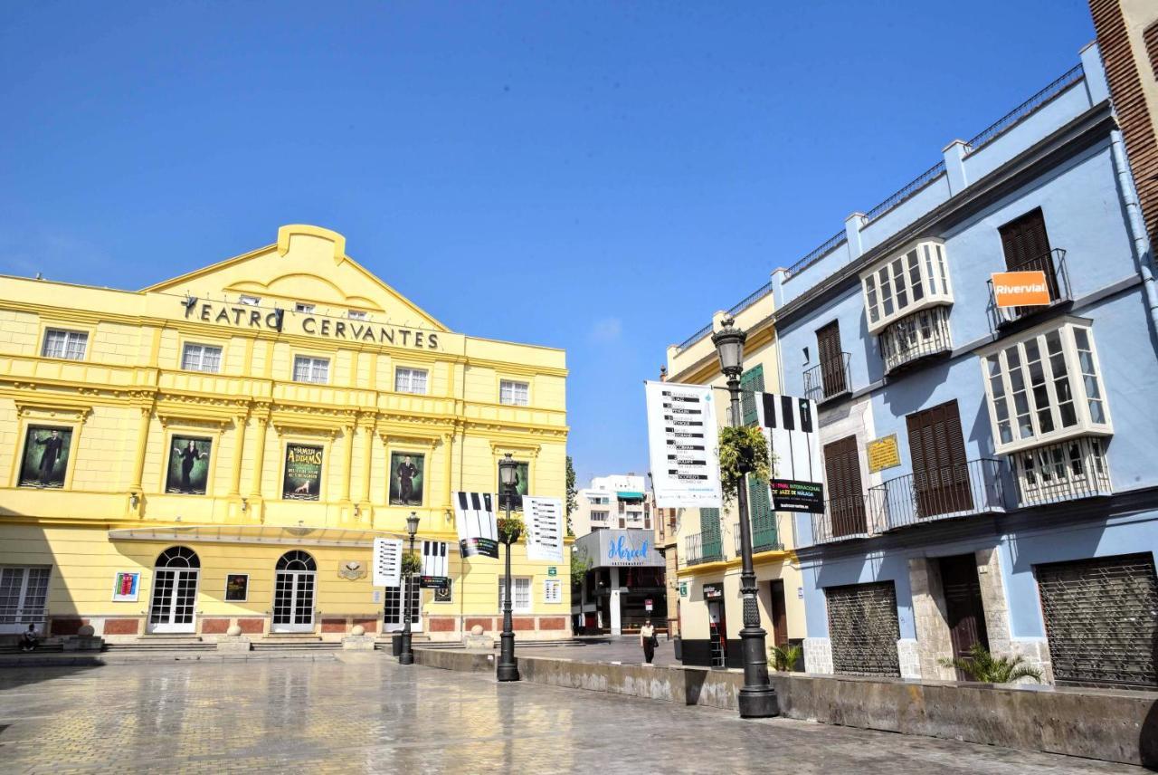 Homely Malaga San Juan De Letran Plaza De La Merced Exteriör bild